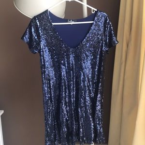 Lulus sequin dress
